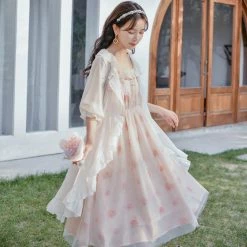 Juwas Vintage Flow Blazer Dress NEW ARRIVAL