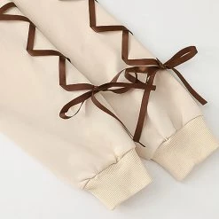 Juwas Bear Japanese Letter Print Pocket Hoodie CLOTHING