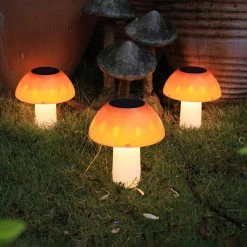 Juwas Solar Powered Mushroom Garden Lamp NEW ARRIVAL