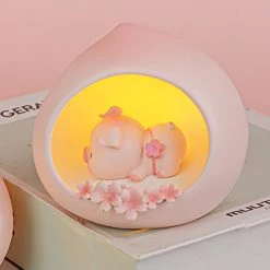 Juwas Cute Peach Pig Night Lamp NEW ARRIVAL