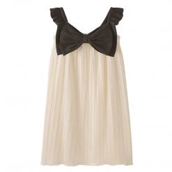 Juwas NEW ARRIVAL Lovely Bowknot Cotton Slip Pajamas Dress