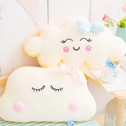 Juwas NEW ARRIVAL Sleeping And Happy Cloud Plush Pillow