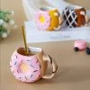 Juwas NEW ARRIVAL Donut Ceramic Cup