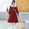 Juwas Vintage Doll Collar Long Dress NEW ARRIVAL