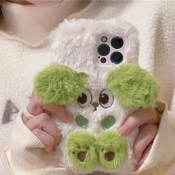 Juwas Cute Fluffy Dog IPhone Case ACCESSORIES