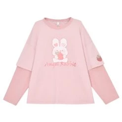 Juwas Adorable “Angel Rabbit” Fake Under Shirt NEW ARRIVAL