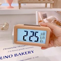 Juwas Wooden Desk Clock NEW ARRIVAL