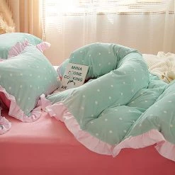 Juwas Candy Pastels Polka Dot Bedding Set NEW ARRIVAL 14 Juwas Candy Pastels Polka Dot Bedding Set NEW ARRIVAL