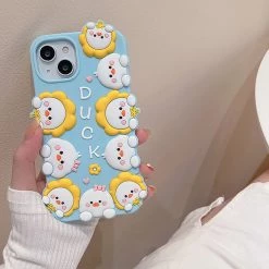 Juwas Cartoon Baby Duck IPhone Case