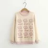 Juwas NEW ARRIVAL Kawaii Small Pig Cotton Sweater