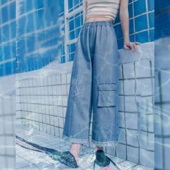 Juwas Back To 90s Denim Mom’s Jean