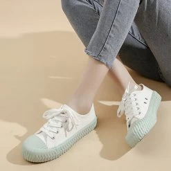 Juwas NEW ARRIVAL Front Lines Platform Low Cut Sneakers