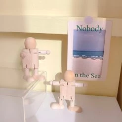 Juwas Wooden Robot Ornament NEW ARRIVAL