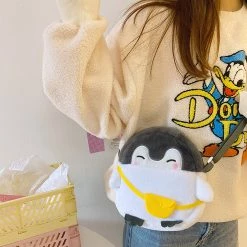 Juwas Cute Penguin Sling Bag