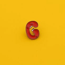 Juwas NEW ARRIVAL Cute Alphabet Letters Mini Pins
