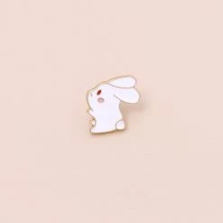 Juwas Bunny And Carrots Mini Alloy Pins