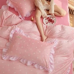 Juwas Candy Pastels Polka Dot Bedding Set NEW ARRIVAL 16 Juwas Candy Pastels Polka Dot Bedding Set NEW ARRIVAL