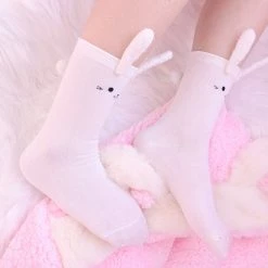 Juwas.com Online Store NEW ARRIVAL Kawaii Rabbit Ears Cotton Sock