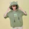 Juwas Cute Guagua Frog Hoodie NEW ARRIVAL 1 Juwas Cute Guagua Frog Hoodie NEW ARRIVAL