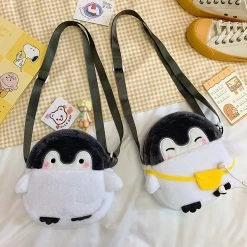 Juwas Cute Penguin Sling Bag