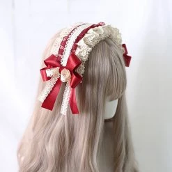 Juwas Kawaii Lolita Red Headband Collection