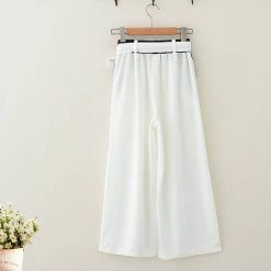 Juwas Kawaii Hugging Pandas Loose Square Pants CLOTHING