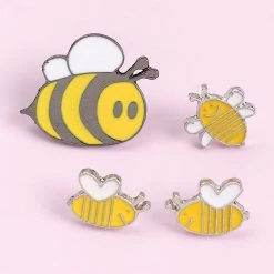 Juwas NEW ARRIVAL Bees Inspired Pin