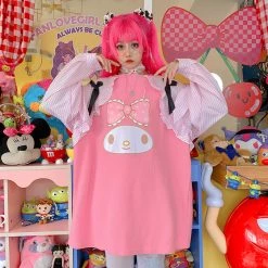 Juwas Cartoon Print Loose Hoodie NEW ARRIVAL