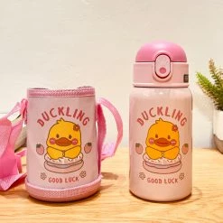 Juwas Cups & Bottles Cute Cartoon Themed Water Bottle