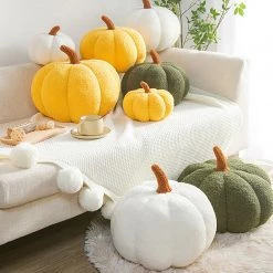 Juwas Pumpkin Shaped Throw Pillow