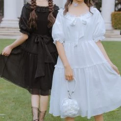 Juwas Modern Victorian Bow Dress NEW ARRIVAL