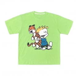 Juwas Cartoon Animal Print Round Collar Cotton T-shirt 15 Juwas Cartoon Animal Print Round Collar Cotton T-shirt