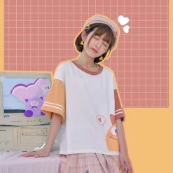 Juwas One Horn Monster Basic Tees NEW ARRIVAL