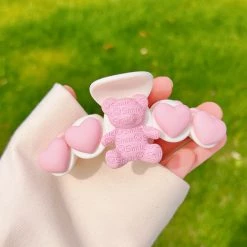 Juwas NEW ARRIVAL Cute Peach Clip