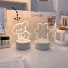 Juwas Cute Bear And Dog Strip LED Desk Night Light