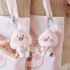 Juwas Cute Peach Plush Keychain NEW ARRIVAL
