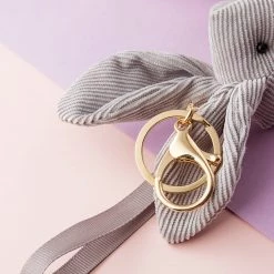 Juwas NEW ARRIVAL Bunny Hearts Mini Stuffed Keychain