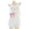 Juwas Pink Bunny Theme Lingerie Set