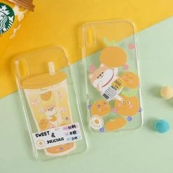 Juwas.com Online Store Corgi With Orange IPhone Case