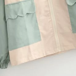 Juwas Kawaii Dear Baby Bear Two-Tone Jacket