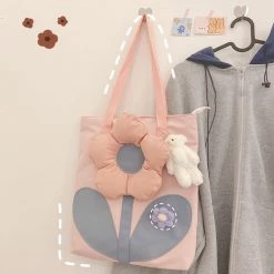 Juwas Cute Flower Tote Bag NEW ARRIVAL