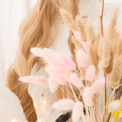 Juwas Lolita Big Wave Curly Light Brown Wig