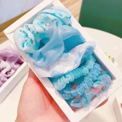 Juwas Sweet Hair Scrunchies Collect Box (6pcs)