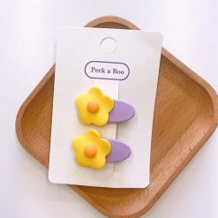 Juwas Cute Flower Hair Clips