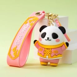 Juwas Star Panda Keychain