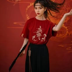 Juwas Chinese Dragon Black Square Pants NEW ARRIVAL 14 Juwas Chinese Dragon Black Square Pants NEW ARRIVAL