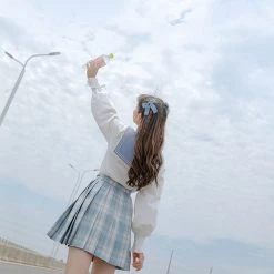 Juwas Kawaii Sailor Blue School Uniform Tops NEW ARRIVAL 10 Juwas Kawaii Sailor Blue School Uniform Tops NEW ARRIVAL