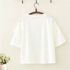 Juwas Cartoon Animal Print T-shirt Loose Shorts Set