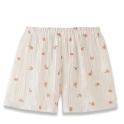 Juwas NEW ARRIVAL Peaches Printed Cotton Top And Short Pajama Set