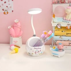 Juwas Bunny Pen Holder Spotlight Night Lamp